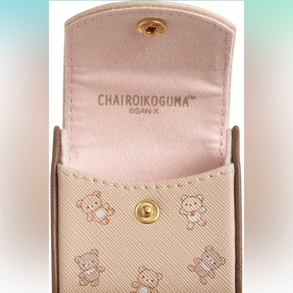 Rilakkuma 🐻CA16601 Chairoikoguma Gyutto Plush Mini Pouch - Picture 2 of 3